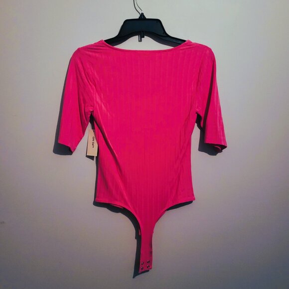 ON 34TH STREET X-SMALL AZLEA PINK SNAP CROTCH KNIT NWT FROM MACYS - Picture 10 of 10